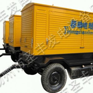 玉柴100KW移動式柴油發(fā)電機組