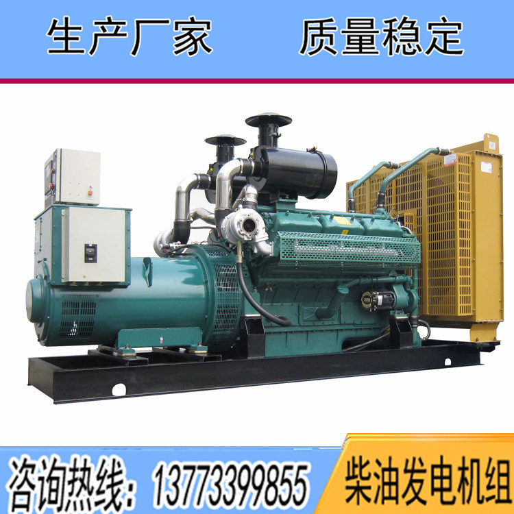 無動(dòng)12缸300KW柴油發(fā)電機(jī)組